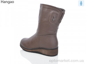 Чоботи жіночі TK957-19 батал LR.Brother коричневий  оптом от Optomarket