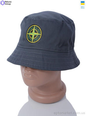 Панама унісекс TN001-10 grey S.one Island сірий  оптом от Optomarket