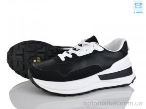 Купить Кросівки жіночі TO10-1 Панда чорний