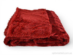 Пледи унісекс Травка 220х240 red (08977) Obuvok червоний  оптом от Optomarket