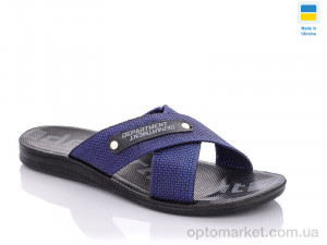 Купить Шльопанці чоловічі TRK Depart blue Demur синій