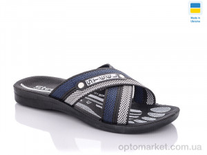 Купить Шльопанці чоловічі TRK STL blue-grey Demur синій