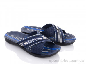 Купить Шльопанці чоловічі Тряпка P07 Plaza синій