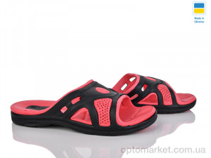 Купить Шльопанці чоловічі ТС чорно-червоні Tismel чорний