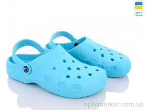 Купить Крокси жіночі ТС Укр крокси бірюза Tismel блакитний