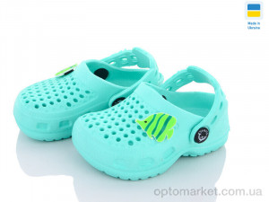 Купить Крокси дитячі ТС Укр крокси м'ята Tismel зелений