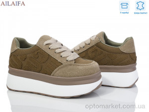 Купить Кросівки жіночі U67-3A Aelida коричневий