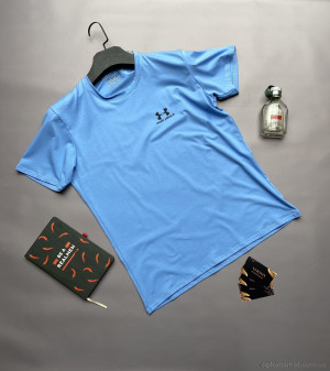 Футболка чоловічі U8 U_A.mo.r блакитний  оптом от Optomarket