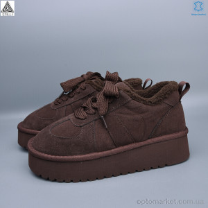 Уги жіночі UG440-3 шкіра піна Stilli коричневий оптом от Optomarket