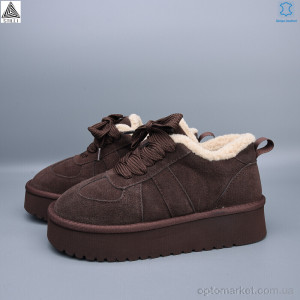 Уги жіночі UG440-4 шкіра піна Stilli коричневий оптом от Optomarket