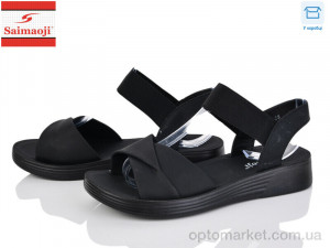 Купить Босоніжки жіночі V10-1 Saimaoji чорний