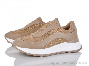 Купить Кросівки жіночі V1002-4 Platinum коричневий
