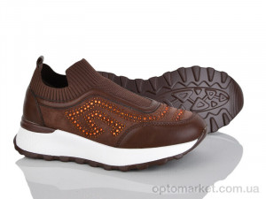 Купить Кросівки жіночі V1003-2 Platinum коричневий