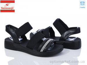 Купить Босоніжки жіночі V28-1 Saimaoji чорний