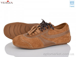 Купить Кросівки жіночі V3529-16 FAN коричневий