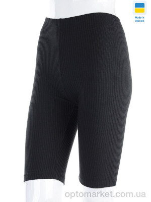 Купить Велосипедки жіночі Велотреки рубчик чорний батал STARK чорний