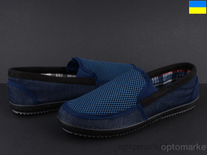 Слипоны мужчины Verta Т9 синий Verta синий  оптом от Optomarket