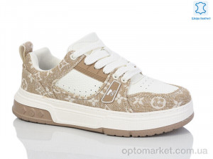 Купить Кросівки жіночі W-Y001-1 Renzana бежевий