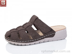 Купить Шльопанці жіночі W02-5 WSMR коричневий