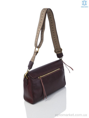 Сумка женская W038 bordo Sunshine bag бордовий  оптом от Optomarket
