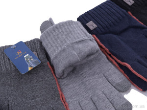 Рукавички чоловічі W10 чолов mix Королева мікс  оптом от Optomarket