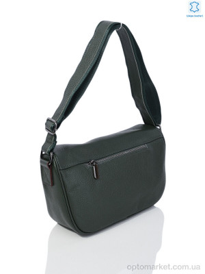 Сумка женская W1199 green Sunshine bag зелений  оптом от Optomarket