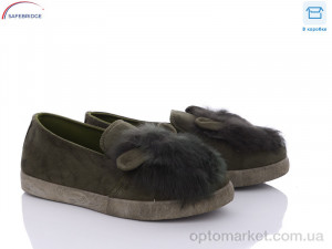 Купить Туфлі жіночі W201-3-201 Jibukang зелений