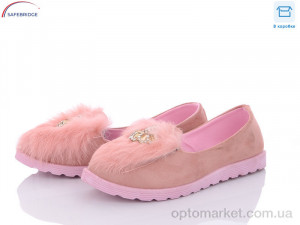 Купить Балетки жіночі W202-2-202 Jibukang рожевий