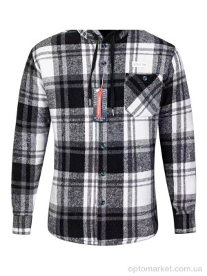 Купить Сорочка чоловічі W2513 grey Ovento сірий