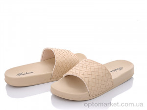 Купить Шльопанці жіночі W62-2 LQD бежевий