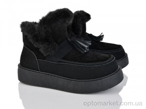 Купить Уги жіночі W695-1 LQD чорний