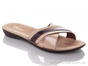 Купить Шльопанці жіночі W7144-beige Demur бежевий