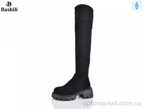Купить Ботфорти жіночі W934-6 Башили чорний