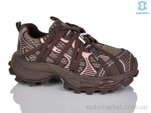 Купить Кросівки жіночі WDP1818-33 Egga коричневий