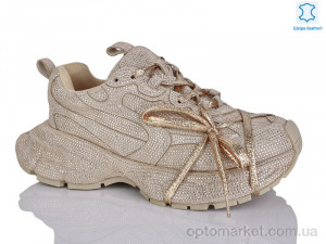 Купить Кросівки жіночі WDP1820-5 Egga бежевий