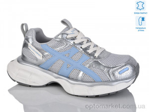 Купить Кросівки жіночі WDP1827-15 Egga срібний