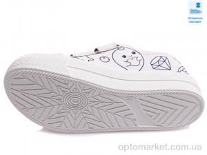 Кеди дитячі Weestep R107850390-WS Weestep білий  оптом от Optomarket