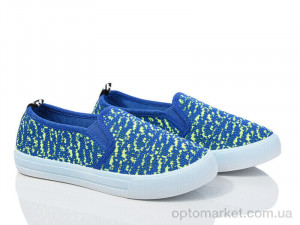 Купить Сліпони дитячі WH05 синьо-салатовий Waldem синій