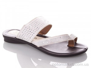 Купить Шльопанці жіночі WLinda-white Demur білий
