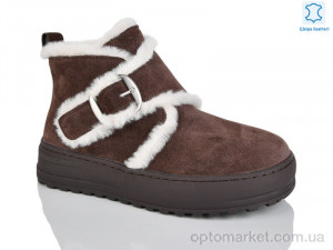 Купить Черевики жіночі WMP1098-33 Egga коричневий