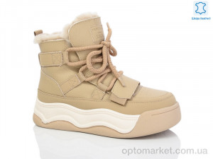 Купить Черевики жіночі WMP830-3 Egga бежевий