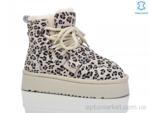 Купить Уги жіночі WMP832-62 Egga бежевий