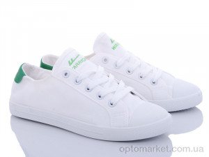 Купить Кеди жіночі WRG white Class Shoes білий