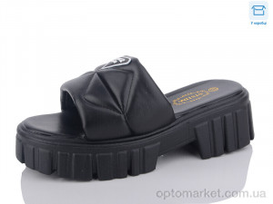 Купить Шльопанці жіночі X30-1 AISIDA чорний