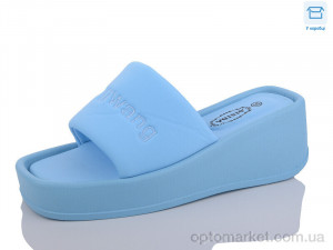 Купить Шльопанці жіночі X32-3 AISIDA блакитний