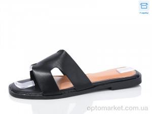 Купить Шльопанці жіночі X37-1 AISIDA чорний