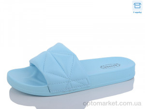 Купить Шльопанці жіночі X42-5 blue AISIDA блакитний