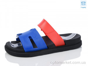 Купить Шльопанці жіночі X58-2 Hongquan синій