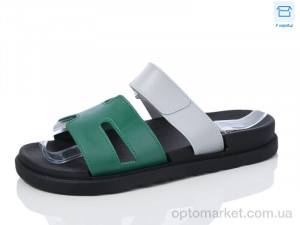 Купить Шльопанці жіночі X58-5 Hongquan зелений