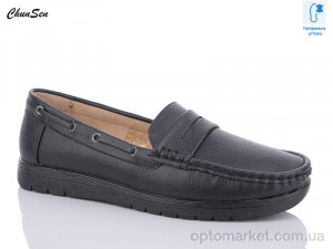 Купить Мокасини жіночі X581-1 Chunsen чорний